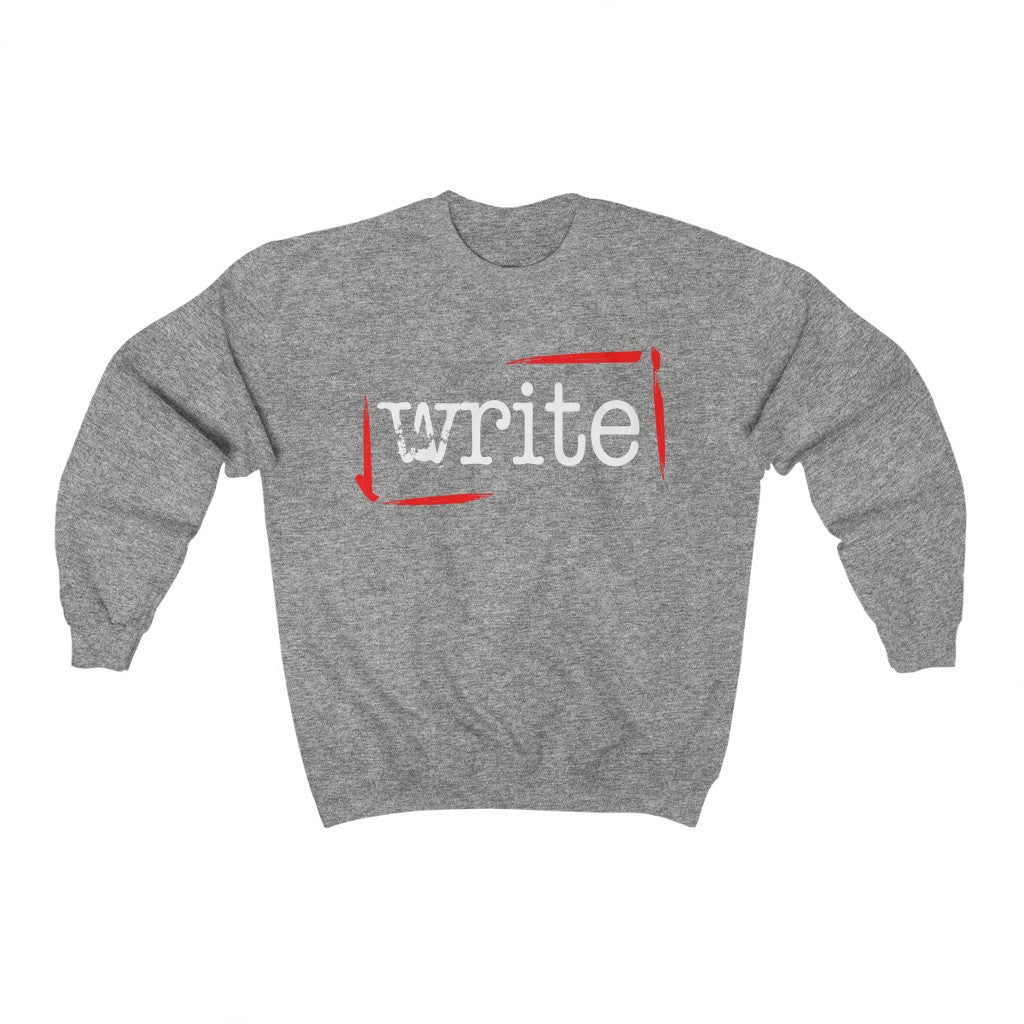 Write Stamp Heavy Blend Sweatshirt