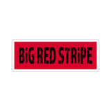 Big Red Stripe Kiss-Cut Stickers