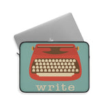 Vintage Typewriter Write Laptop Sleeve
