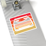 vintage typewriter sticker