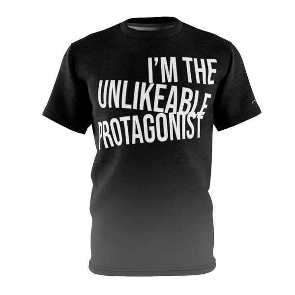 the unlikeable protagonist wicking t-shirt
