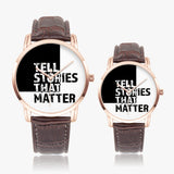 Tell Stories That Matter Quartz Watch