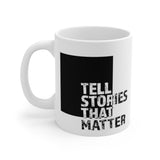 tell stories mug