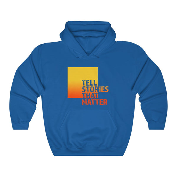 tell stories that matter heavy blend™ hoodie