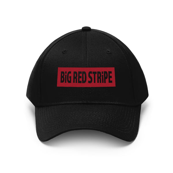 Big Red Stripe Twill Hat